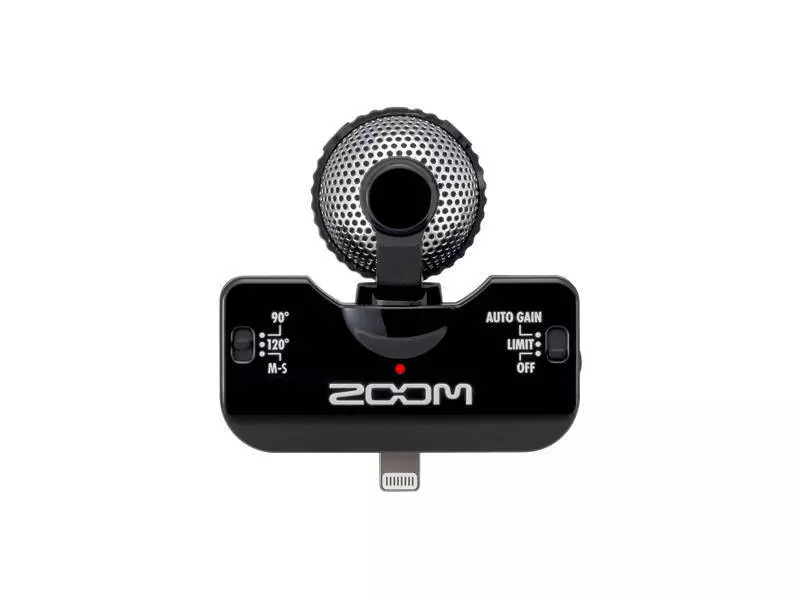 Professional Stereo Mic for iPhone/iPad/iPod - Black